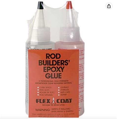 Flex Coat Rodbuilders Epoxy Glue 4oz