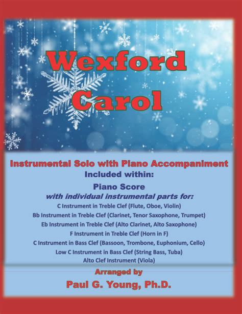 Wexford Carol Instrumental Solo With Piano Accompaniment By Paul G Young Goodreads