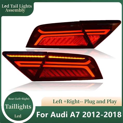 Tail Light For Audi A7 2012 2018 Rear Lamp LED Lights