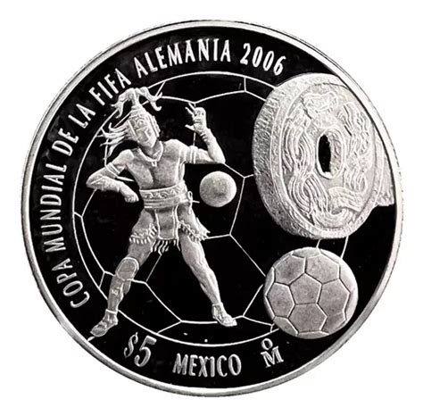 Moneda Pesos Copa Mundial De La Fifa Plata Proof Env O Gratis