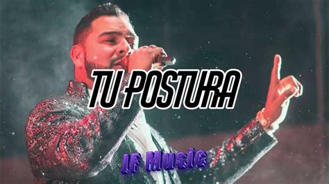 Banda Ms Tu Postura Letra Lyrics Youtube