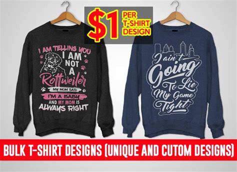 Do Custom Bulk Tshirt Designs For Printful Teespring Amazon By Reborn