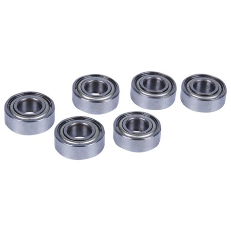 Pcs Miniature Sealed Metal Shielded Metric Radial Ball Bearing Model