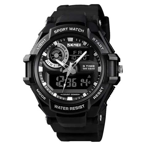 Skmei 1357 Men 50M Waterproof Military LED Digital Electronic Wrist