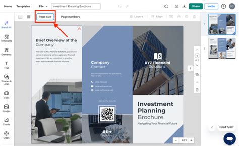 guide  choosing   brochure size  examples