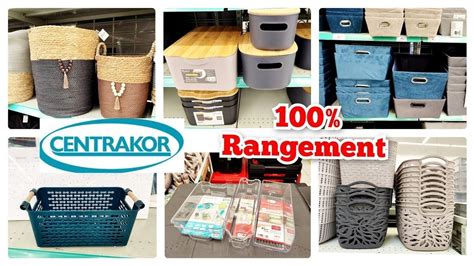 Centrakor Arrivage Bo Te De Rangement Organisation Panier