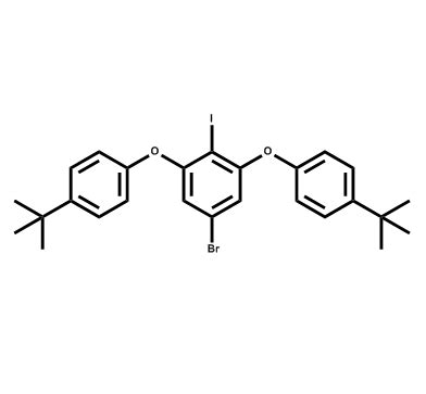 Bromo Iodo Phenylene Bis Oxy Bis Tert Butylbenzene