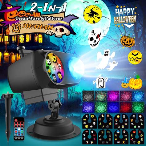 Amazon Halloween Projector Lights Outdoor In Hd Effects