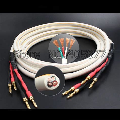 High Quality Copper Speaker Cable Audio hifi loudspeaker Cable ...