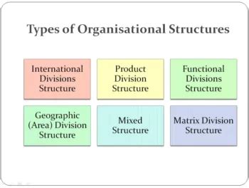 Organisational Structure Meaning And Types Honable