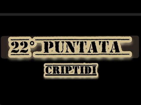 Puntata Criptidi Documentario Creature Misteriose Avvistamenti