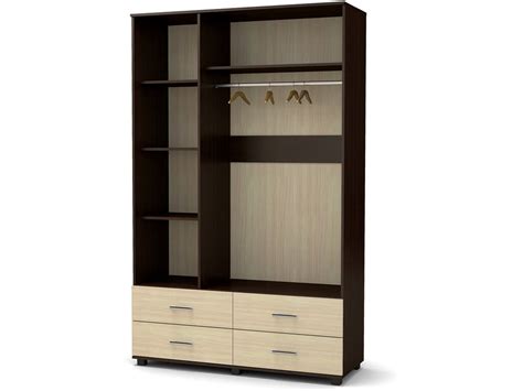 Шкаф Сонет 3-4 Венге - Дуб млечный - купить в Челябинске на Дом74мебели.ру