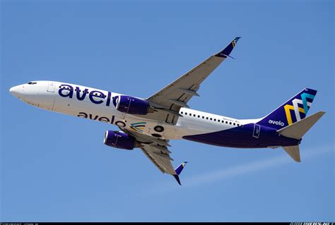 Boeing 737 86n Avelo Airlines Aviation Photo 6432475