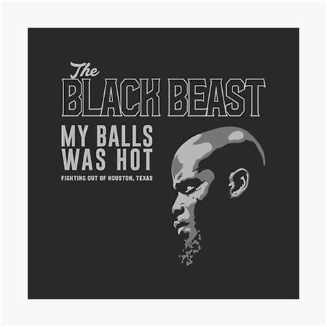 Derrick Lewis My Balls Was Hot Official Photographic Print By Desire Inspire Redbubble