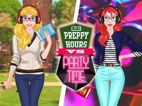 Play Preppy Hours Vs Party Time Online Games For Free At Gimori