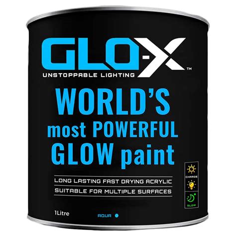 Buy Glow 1 Litre Aqua Paint GLO X Online At DesertcartSINGAPORE