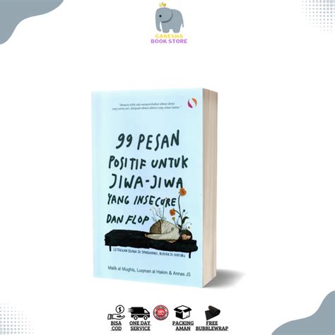 Jual Buku Agama 99 Pesan Positif Untuk Jiwa Jiwa Yang Insecure Dan