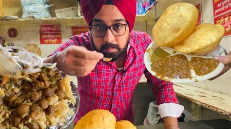 Tiwari Ji Ke Chole Bhature Paranthe Wali Gali Chandni Chowk Delhi