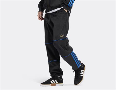 adidas Skateboarding Velour Track Pant Tyshawn Jones Black HN1843