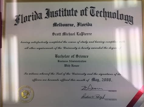 Scott Lapierre Bachelor Of Science In Business Administration From