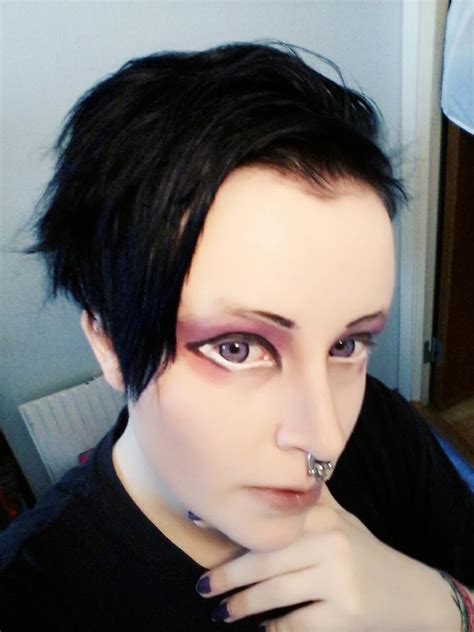 Visual Kei makeup test by Willu-sempai on DeviantArt