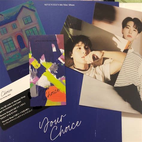 Seventeen Your Choice Beside Ver Photobook Joshua The Vernon