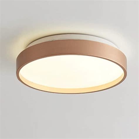 Plafonnier Moderne Gradation Tricolore Plafonnier Led Rond