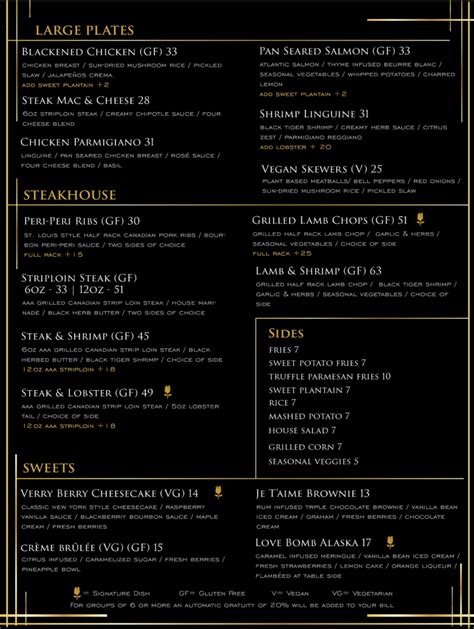 Dinner Menu Jtmrestobar Net