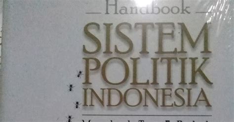 Toko Buku Sang Media Handbook Sistem Politik Indonesia Menjelajahi