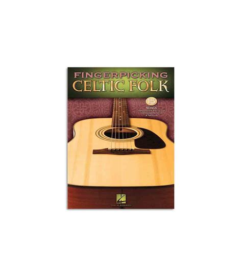 Fingerpicking Celtic Folk 15 Songs Libro de canções Salão Musical