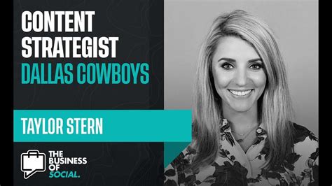 Talking Social With The Dallas Cowboys Taylor Stern Stn Digital