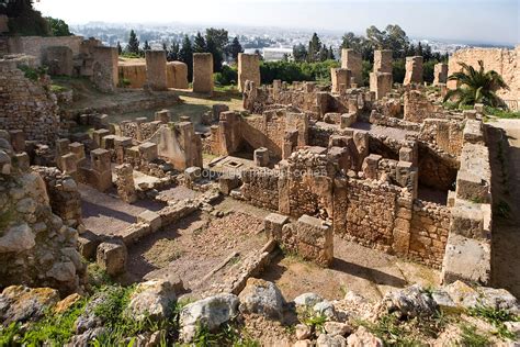 Punic Houses Byrsa Hill Manuel Cohen