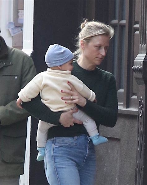 Mamie Gummer Makes Rare Appearance With Son In Nyc Photos