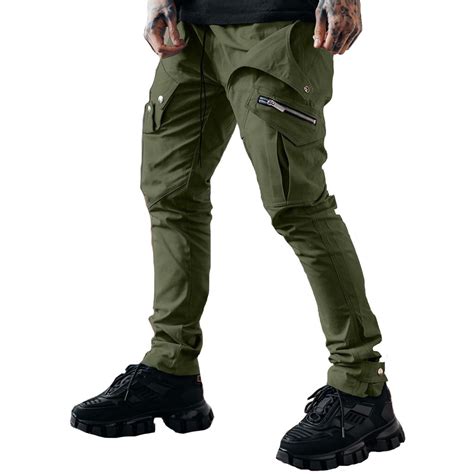 Utility Cargo Pants V11 Olive Prstge Paris Urban Street Wear