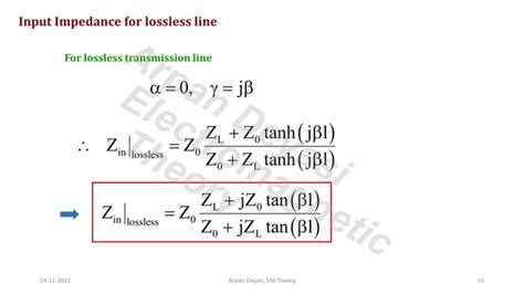 Impedance in transmission line | PPT