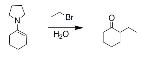 Solved Enamines Are Good Nucleophiles For Sn Reactions The Chegg