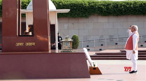 New Delhi Chief Minister Of Haryana Manohar Lal Khattar Pays Homage To