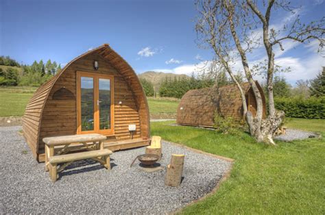 Glamping Ensuite Pod Loch Tay Highland Lodges