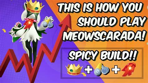 Pokèmon Unite MEOWSCARADA IS A WHOLE NEW POKEMON IF YOU PLAY IT LIKE