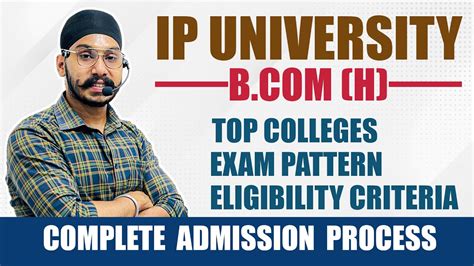 IP University B Hons Admission Process Explained IP University