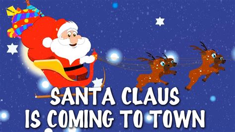 Santa Is Coming Popular Christmas Carol For Tiny Tots With Tim And Tia Youtube