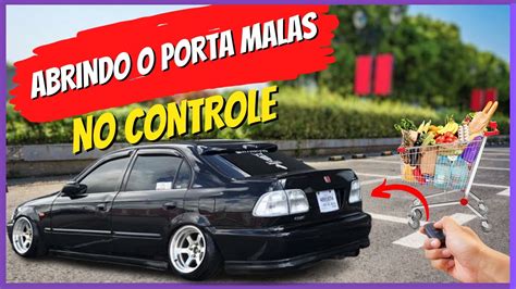 COMO ABRIR O PORTA MALAS NO CONTROLE DO ALARME YouTube