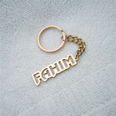 Customized Metal Keychain Border VivaGifts