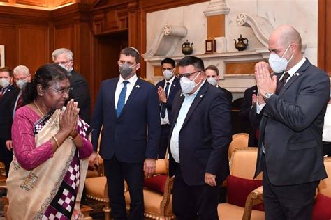 A Parliamentary Delegation From Israel Led By The Speaker Of Knesset