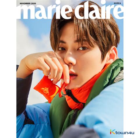 Ktown U Marie Claire A Type Cover Hwang Min Hyun