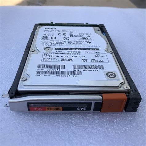 2.5 118032934 005049809 HUC109090CSS600 900GB 10K SAS HDD ...