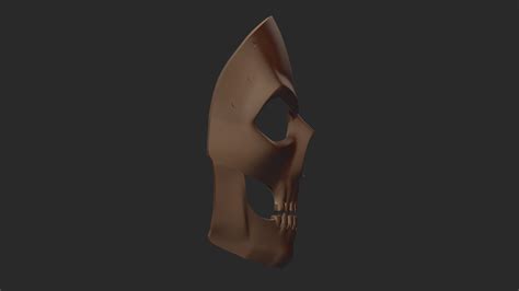 ArtStation - New Call Of Duty Ghost Mask Printable Version STL High-Poly | Resources