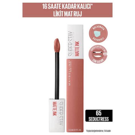 Maybelline SuperStay Matte Ink Liquid Lipstick 65 Seductress | Markafarma