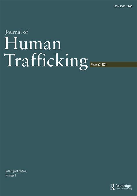 Sexualized Nationalism And Federal Human Trafficking Consultations