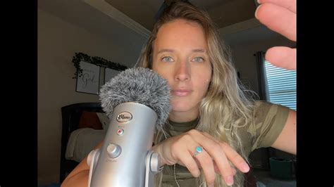 Asmr Mouth Sounds And Finger Fluttering Youtube